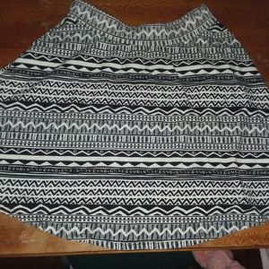 Aztec printed skirt